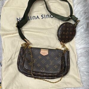 Louis Vuitton Monogram Multi Pochette Accessoires Shoulder Bag - Brown